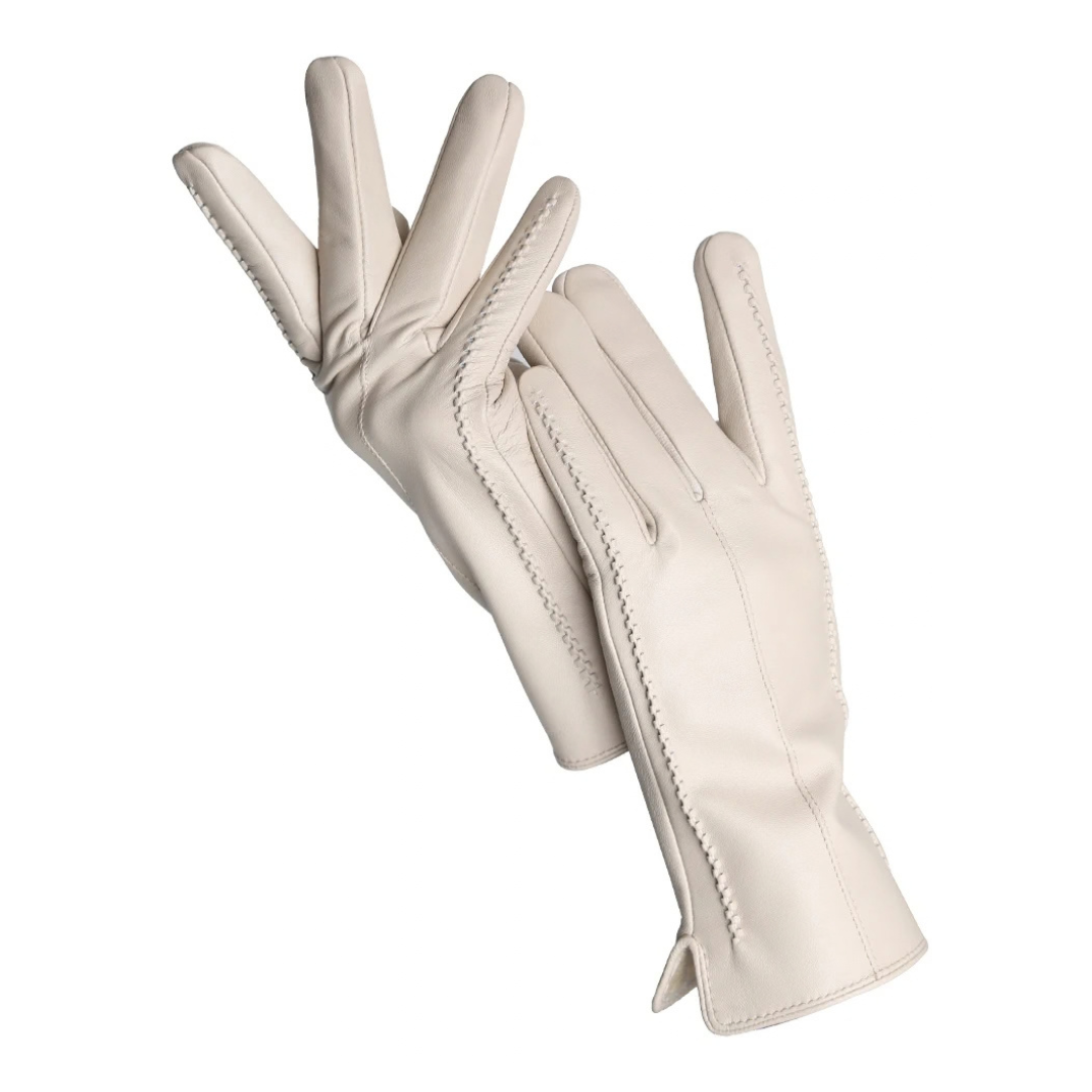 Gants d’hiver pour femme en véritable cuir d’agneau | Dorélia™